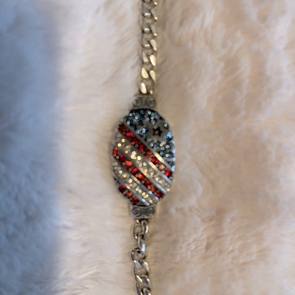 Beautiful Brighton I Love America Necklace & Bracelet Set - Picture 3 of 4